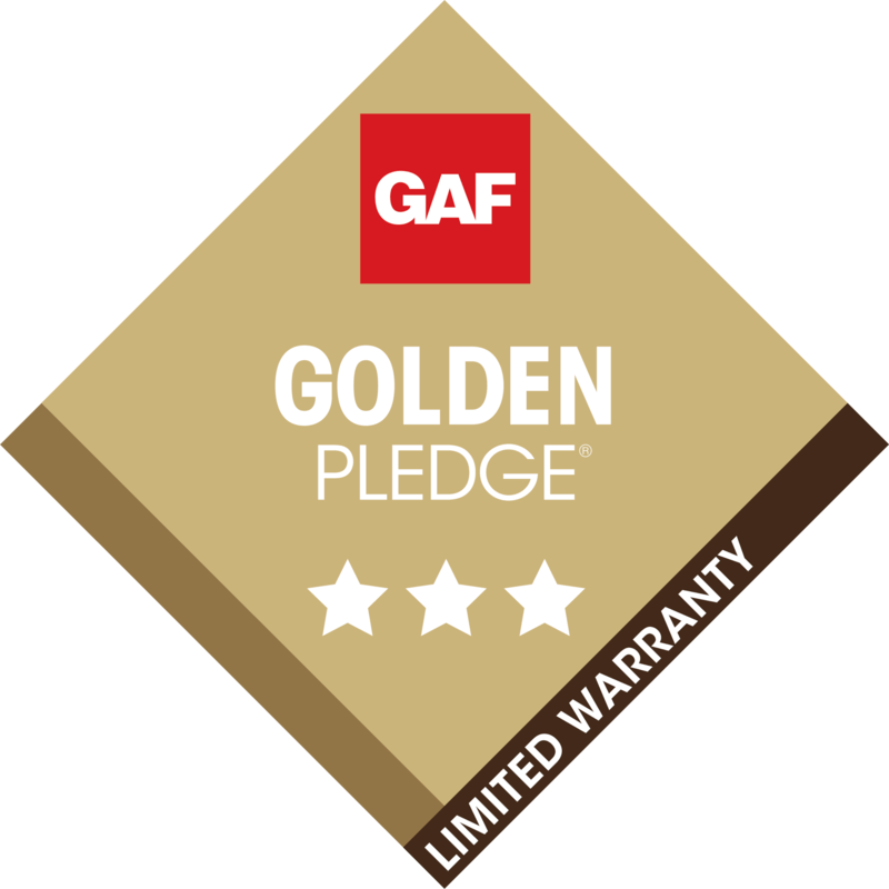 GAF golden pledge badge