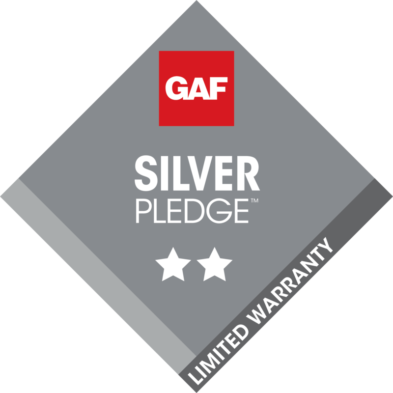 GAF silver pledge badge